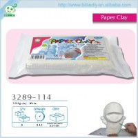 Air drying paper clay White